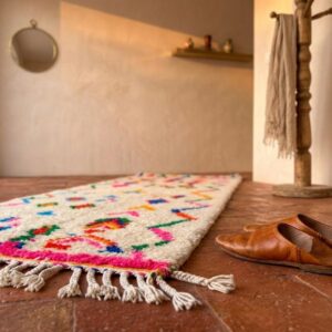 Amazigh Pink Runner Rug