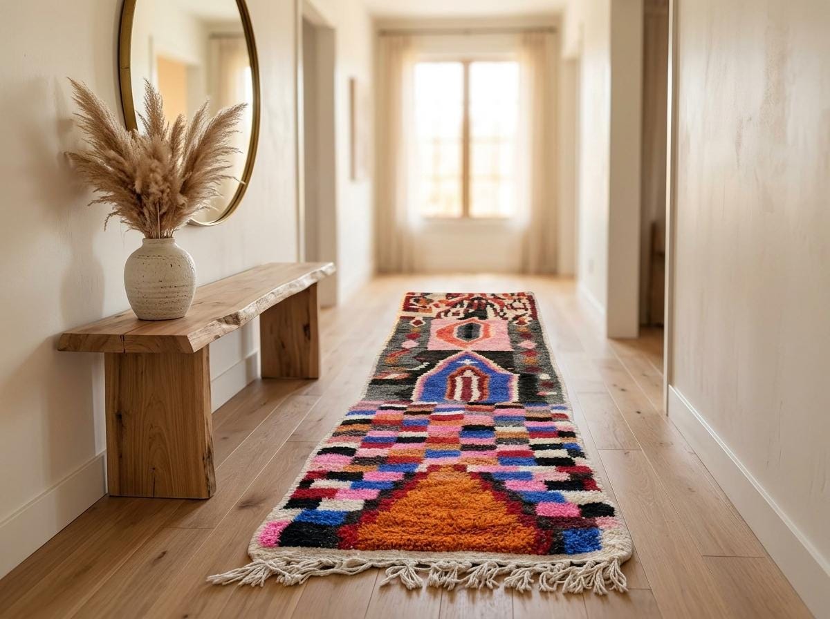 Berber Abstract Boujaad Rug
