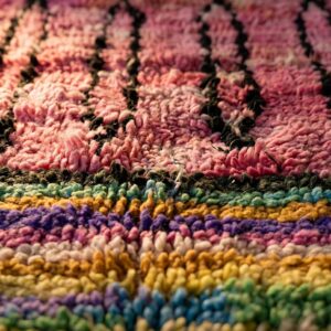 Berber Pink Orange Rug