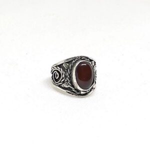 Berber Silver Ring: Ethnic Tibetan Sterling Boho Hippie Tribal Jewelry