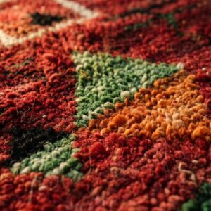 Berber Crimson Red Rug