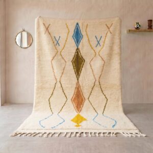 Berber Ivory Beni Ourain Rug