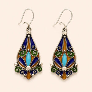 Tawes Earrings - Amazigh Silver Heritage Jewelry
