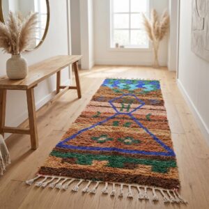 Berber Brown Runner Rug