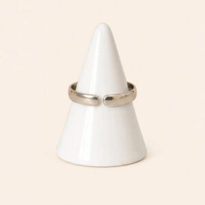 Berber Silver Atlas Ring – Amazigh Geometric Ring