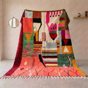 Berber Colorful Boujaad Rug