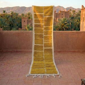Berber Mustard Yellow Rug
