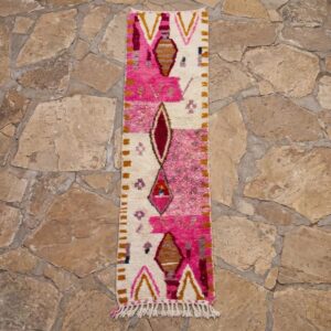 Amazigh Pink Runner Rug