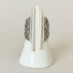 Amazigh Silver Ring – Tazrara Heritage Inspired Design