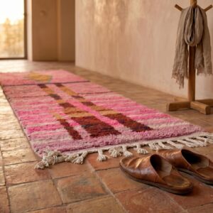 Berber Pink Boujaad Rug