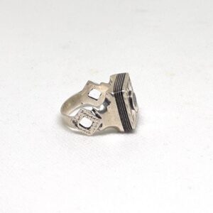Handmade Sterling Silver Tuareg Ring: Berber Jewelry
