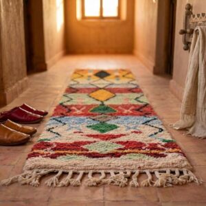 Amazigh Handwoven Multicolor Rug