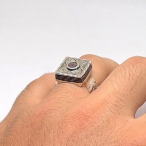 Handmade Sterling Silver Tuareg Ring: Berber Jewelry