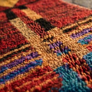 Berber Ruby Red Rug