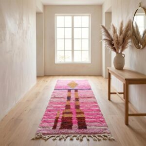 Berber Pink Boujaad Rug