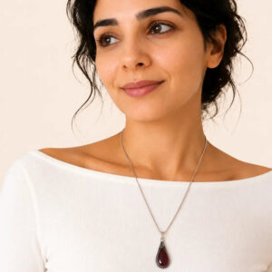 Tazzalt Necklace - Amazigh Silver Pendant Jewelry
