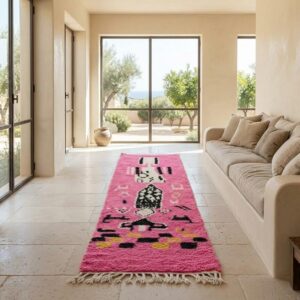 Amazigh Hot Pink Rug