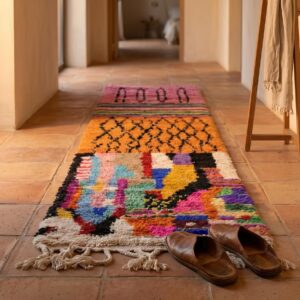 Berber Pink Orange Rug