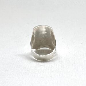 Handmade Berber Sterling Silver Ring: Tuareg African Long Engraved Tribal Ethnic Boho Jewelry