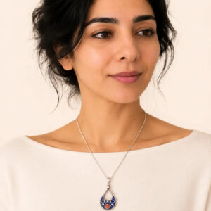 Thiziri Necklace - Amazigh Silver Pendant Jewelry