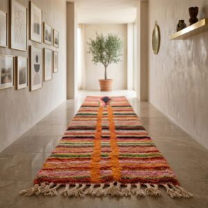 Berber Striped Boujaad Rug