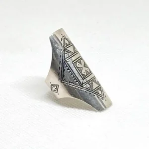 Berber Silver Rings - Vintage Engraved Tuareg Ring