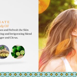 Berber Energizing Argan Body Ginger Bergamot Grapefruit Oil