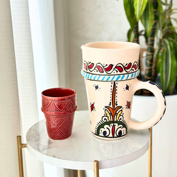 Carafe - Amazigh Design Detail