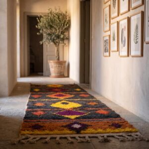 Berber Black Boujaad Rug