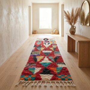 Berber Red Cream Rug