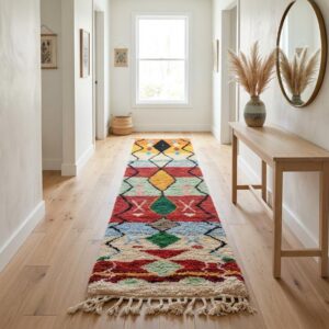Amazigh Handwoven Multicolor Rug