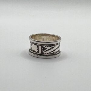 Handmade Sterling Silver Tuareg Ring: Amazigh Berber Gothic Rock Tribal Jewelry