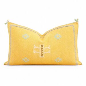 Amazigh Cactus Silk Pillow