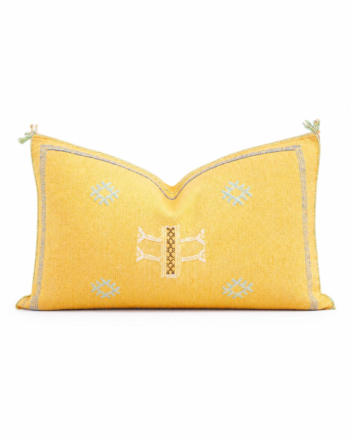 Amazigh Cactus Silk Pillow