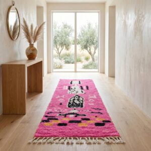 Berber Hot Pink Rug