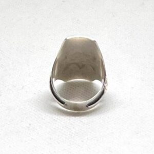Berber Sterling Silver Ring: Engraved Tuareg Tribal Jewelry, Size 10