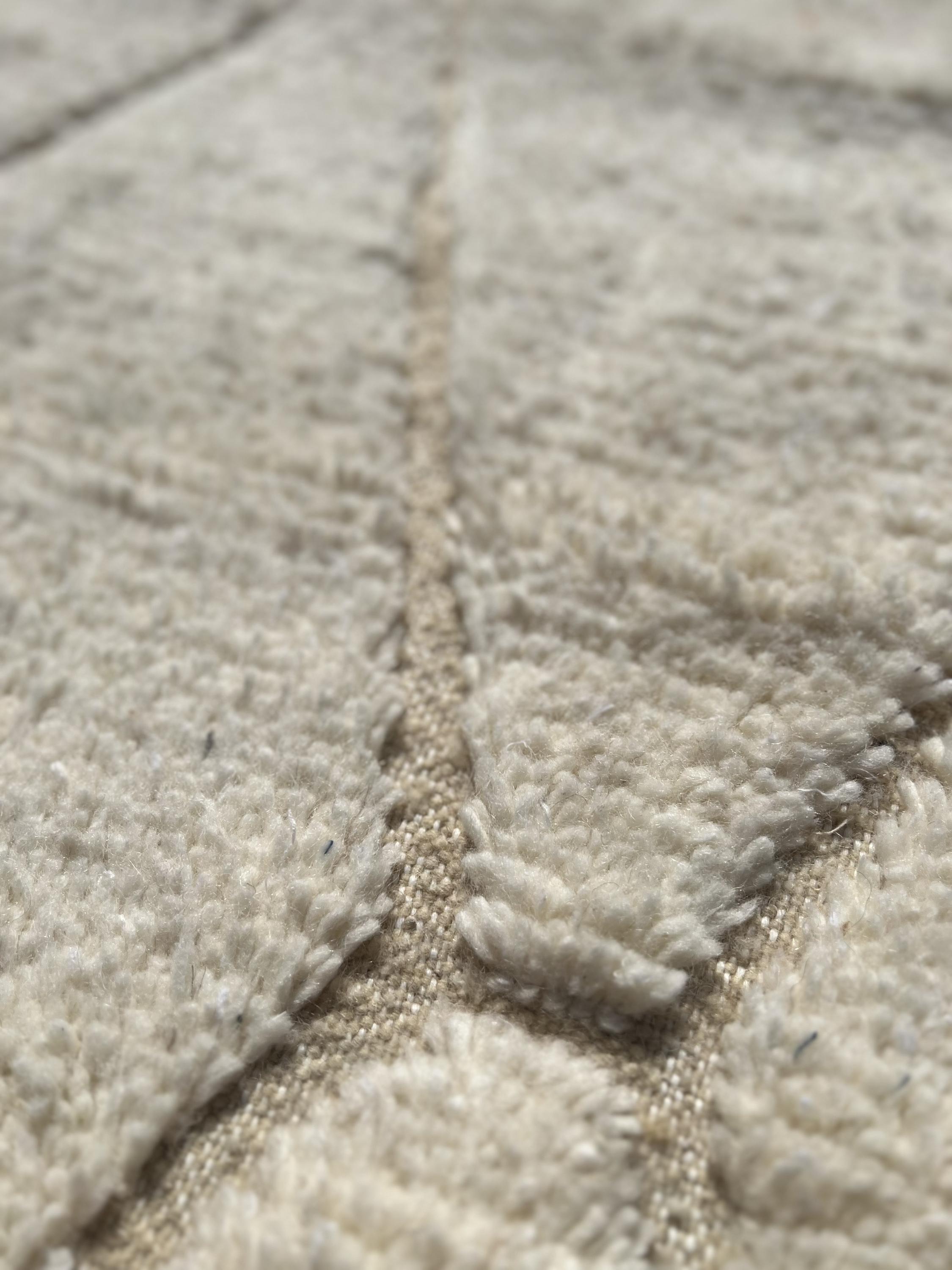 Berber Beni Ourain Rug 8x5 ft