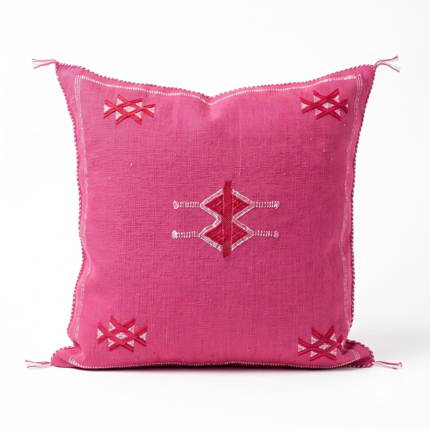 Berber Pink Cactus Pillow