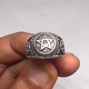 Handmade Tuareg Sterling Silver Ring: Berber Jewelry