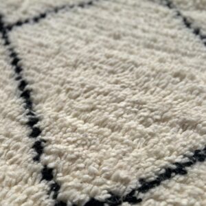 Berber Beni Ourain Rug 8x5 ft