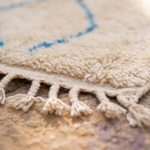 Berber Ivory Beni Ourain Rug