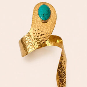Amazigh Brass Atlas Heritage Piece – Amazigh Form for Meaningful Styling