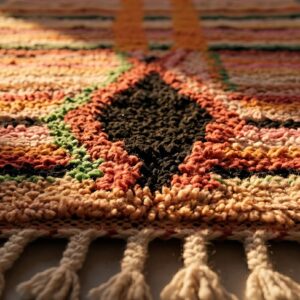Berber Striped Boujaad Rug
