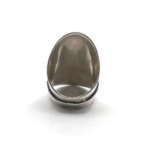Vintage Handmade Tuareg Sterling Silver Ring: Berber Tribal Gypsy Ethnic African Jewelry, US Size 11 / FR Size 64
