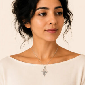 Tisegnas Necklace - Amazigh Silver Pendant Jewelry