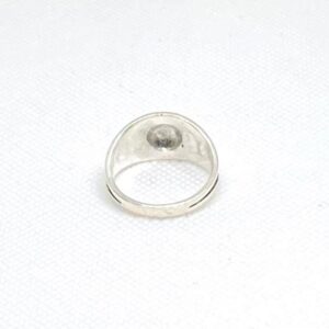 Berber Beaded Balls Band Sterling Silver Statement Ring: Handmade Tribal Ethnic Traditional Vintage