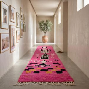 Berber Hot Pink Rug