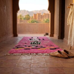 Amazigh Hot Pink Rug