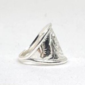 Handmade Sterling Silver Berber Ring: Filigree Engraved Tribal Statement Jewelry
