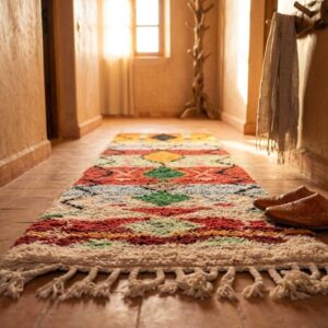 Amazigh Handwoven Multicolor Rug